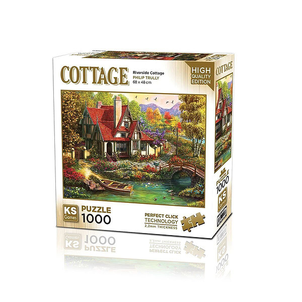 20736 Puzzle 1000 Riverside Cottage