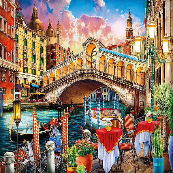 20757 Puzzle 1000 Riatto Bridge İN Venice