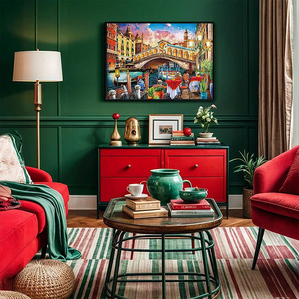 20757 Puzzle 1000 Riatto Bridge İN Venice