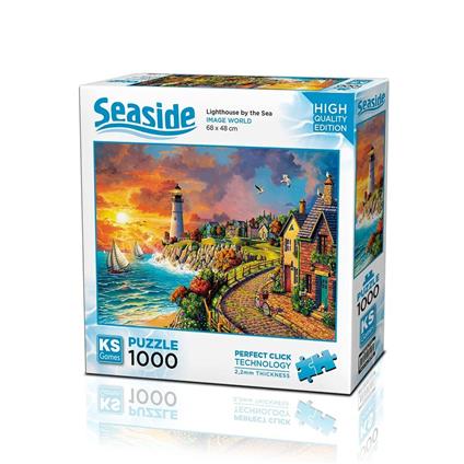 20758 Puzzle 1000 Lighthouse BY The Sea
