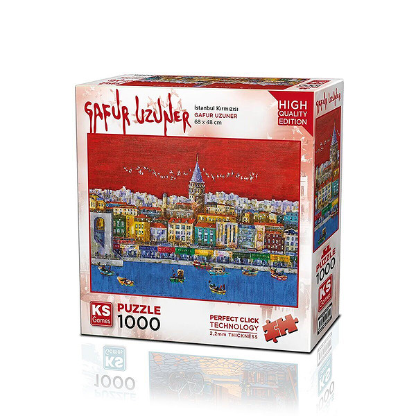 20791 Puzzle 1000 İstanbul Kırmızısı