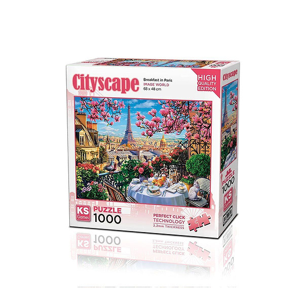 20792 Puzzle 1000 Breakfast İN Paris