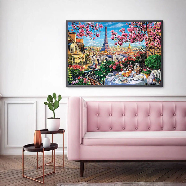 20792 Puzzle 1000 Breakfast İN Paris