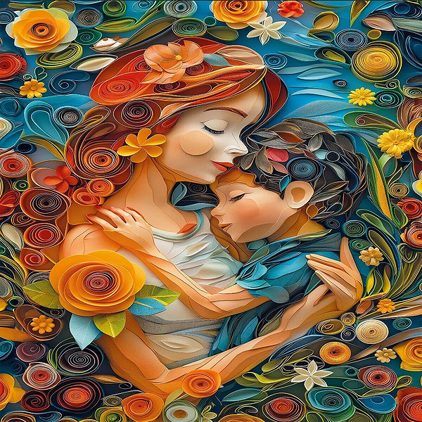 20803 Puzzle 1000 Mothers Hug