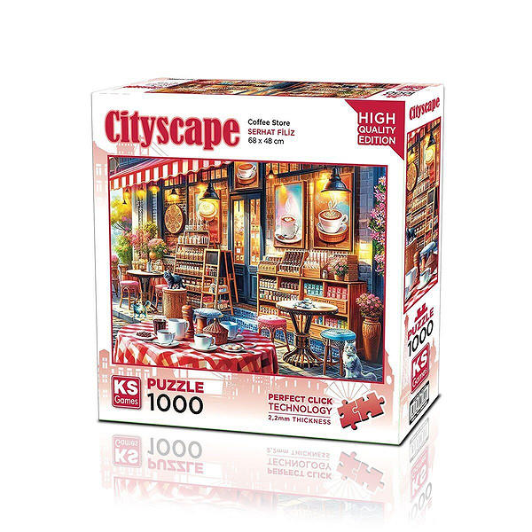 20809 Puzzle 1000 Kahve Coffee Store
