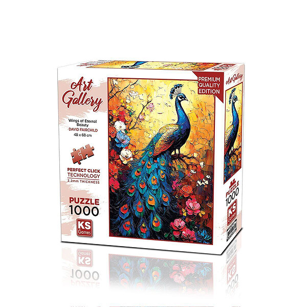 20839 Puzzle 1000 Wings Of Eternal Beauty