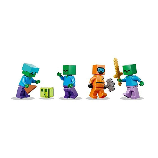 21587 Lego Minecraft Zombi Zindanı 284 Parça +8 Yaş
