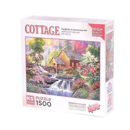 22027 Songbirds At Summertime Mill 1500 Parça Puzzle -KS Puzzle