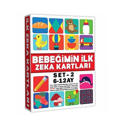 2205 Eğitici Kartlar 6-12 AY Zeka Kartları