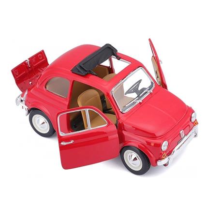 22099 Burago Fiat 500L 168 Kırmızı 1:24 -Sunman