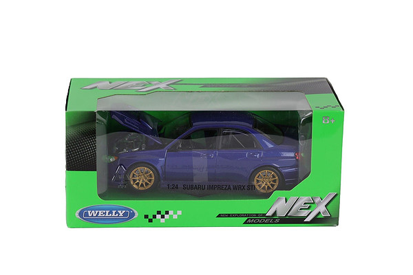 22487 Welly 1 24 Dıecast Subaru Impreza P