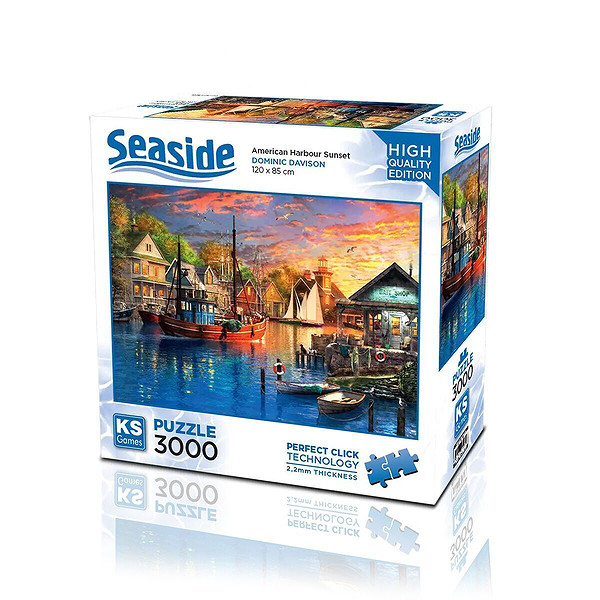 23023 Puzzle 3000 American Harbour Sunset