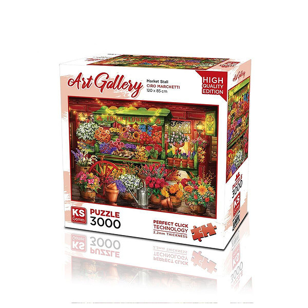 23026 Puzzle 3000 Market Stall