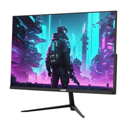 23.8 Cube PF-24P180F05 Ips 0.5MS 180HZ Hdmı DP Usb Fhd 1920X1080 Sıyah Vesa Gamıng Sıfır Olu Pıxel
