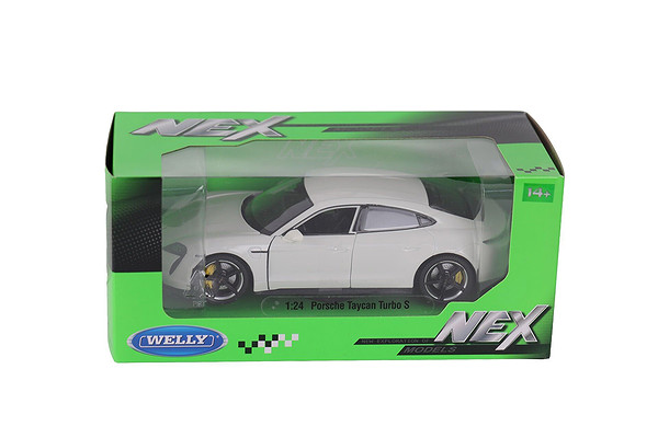 24107 Welly 1 24 Porche Taycan Turbo S
