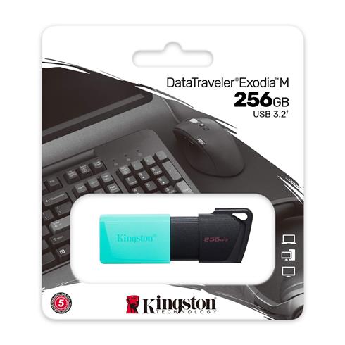 256 GB Kıngston Exodıa M Usb Bellek 3.2 DT Dtxm/256GB