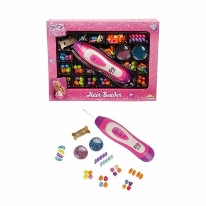 2580 Sun-Rst-Prp-Hobi Set Saç Tasarım Boncuk Tarak Makina