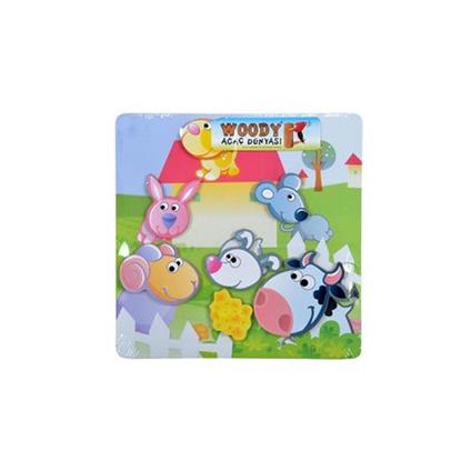 30058 Ahşap Puzzle 3D Kafalar