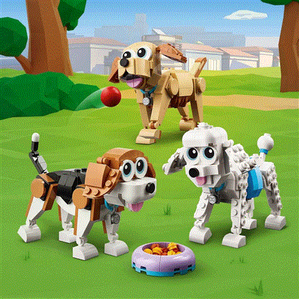 31137 Lego Creator 3İn1 - Sevimli Köpekler 475 Parça +7 Yaş