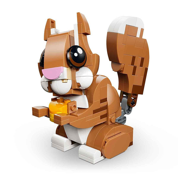 31382 Lego Creator 3İn1 Sevimli Hayvanlar: Oyunbaz Yavru Köpek 336 Parça +8 Yaş