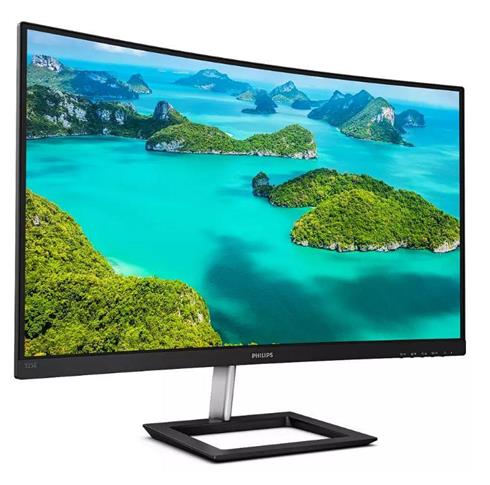 31.5 Phılıps 325E1C/00 4MS 75Mhz 1Xvga 1Xhdmı 1Xdp 2K Wqhd 2560X1440 Flıcker-Free Freesync Yükseklik Ayarı Curved Siyah
