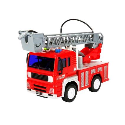 3150 Maxx Wheels Sesli Ve Işıklı Su Fışkırtan İtfaiye Aracı 20 Cm