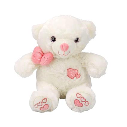 3186 Papyonlu Peluş Ayı 30 Cm -Sunman