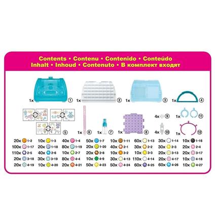 31914 Aquabeads Çantalı Delüks Set 1400 Parça +4 Yaş