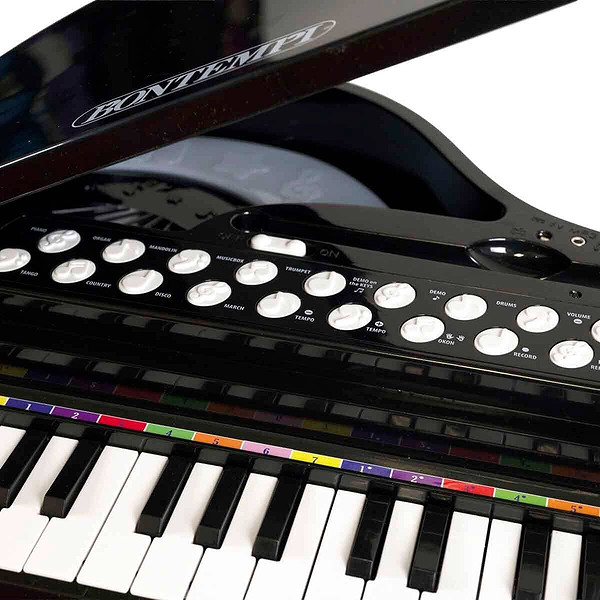 33546 Sun-Bnt-Piyano Elektronik Mikrofonlu Tabureli Işıklı