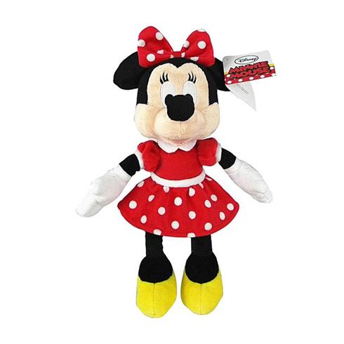 3414 Peluş Minnie  Kırmızı Elbiseli 25 Cm -Sunman