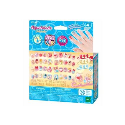 35059 Aquabeads Kalpler Ve Kurdeleler - Yedek Tırnak Paketi +4 Yaş