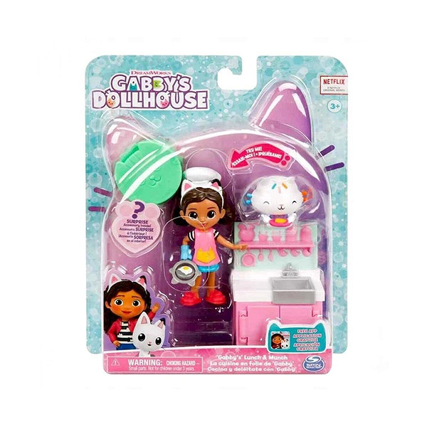 36525 Sun-Spm-Figür Set Gabby S Dollhouse Aktivite Bebekleri 3A.