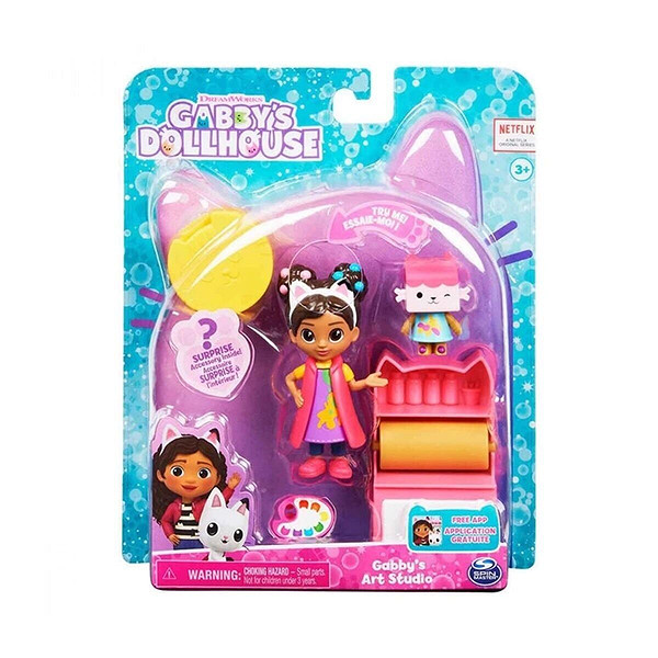 36525 Sun-Spm-Figür Set Gabby S Dollhouse Aktivite Bebekleri 3A.