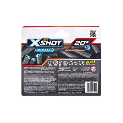 36587 Zuru X Shot Silah 20 Li Yedek Paket -Sunman