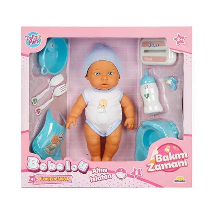 3823 Bebelou Bakım Zamanı Sesli Gülen Ağlayan Bebek 32 Cm -Sunman