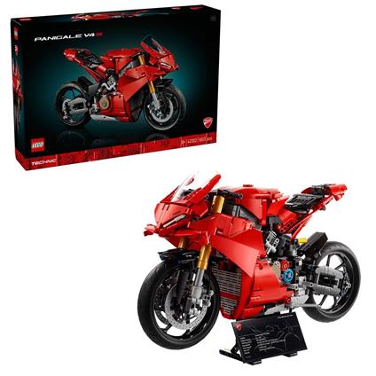 42202 Lego Technic Ducati Panigale V4 S Motosiklet 1603 Parça +18 Yaş