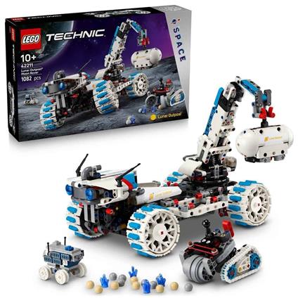 42211 Lego Technic Lunar Outpost Ay Gezgini Uzay Aracı 1082 Parça +10 Yaş