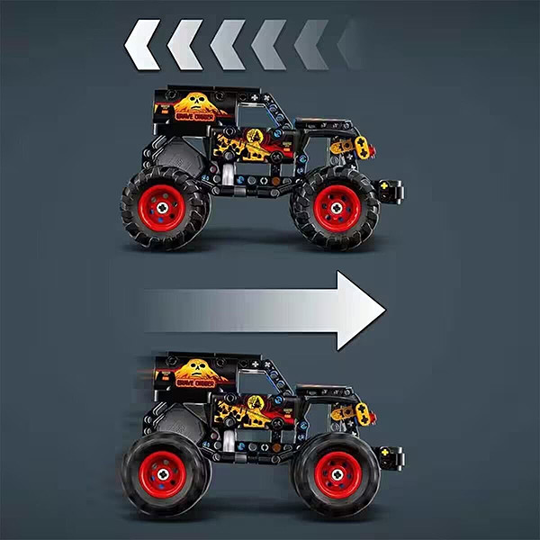 42219 Lego Technic Monster Jam Grave Digger 263 Parça +7 Yaş