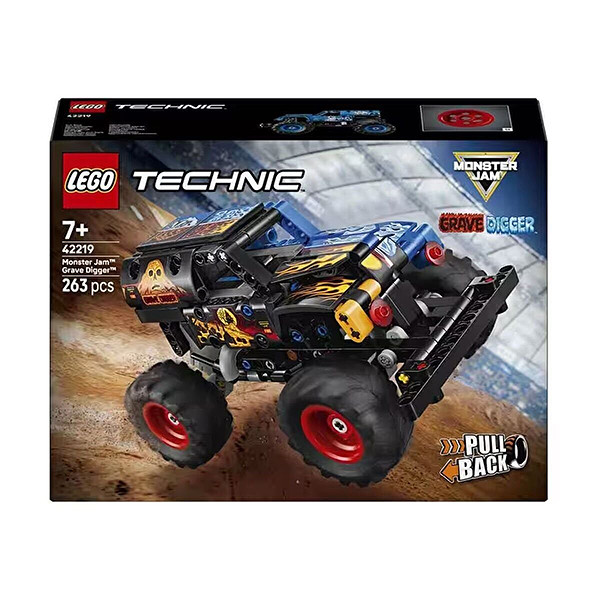 42219 Lego Technic Monster Jam Grave Digger 263 Parça +7 Yaş