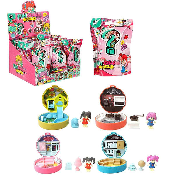 4255 Sun-Rst-Figür Mini Figür Eğlence Dünyası Sürpriz Paket 18D