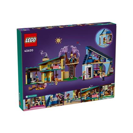 42620 Lego® Friends Olly Ve Paisley'nin Aile Evleri 1126 Parça +7 Yaş