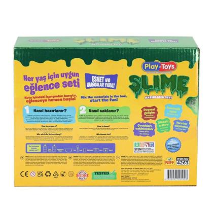 4263 Classic Playtoys Dıy Slime Set -Asya Oyuncak