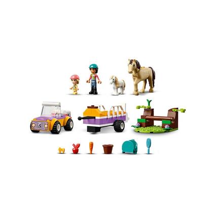 42634 Lego® Friends At Ve Midilli Römorku 105 Parça +4 Yaş