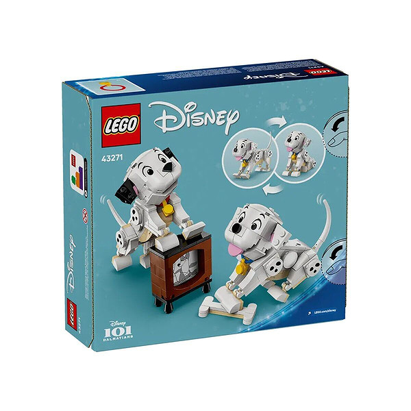 43271 Lego Disney 101 Dalmaçyalı Köpek Yavruları Lucky Ve Penny 268 Parça +6 Yaş