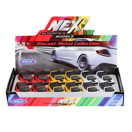 43736 Welly Çek Bırak Jeep Renegade Trail -Karsan Oyuncak