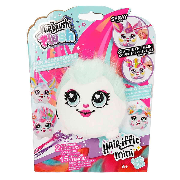 45539 Sun-Cnl-Hobi Set Aırbrush Plush Haır Iffıc Mını 3R