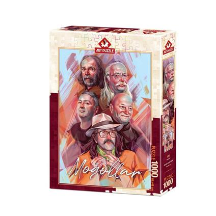 4585 Art Puzzle Moğollar 1000 Parça Puzzle