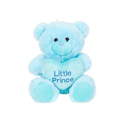 4763 Peluş Ayı Prens Ve Prenses Kalpli Ayı 45 Cm