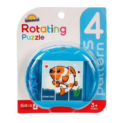 4836 Sun-Yfn-Dönen Puzzle Balık Temalı