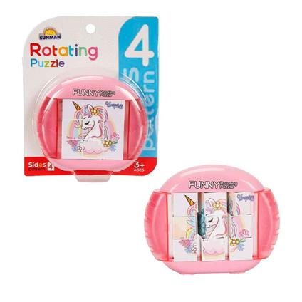 4837 Sun-Yfn-Dönen Puzzle Unıcorn Temalı